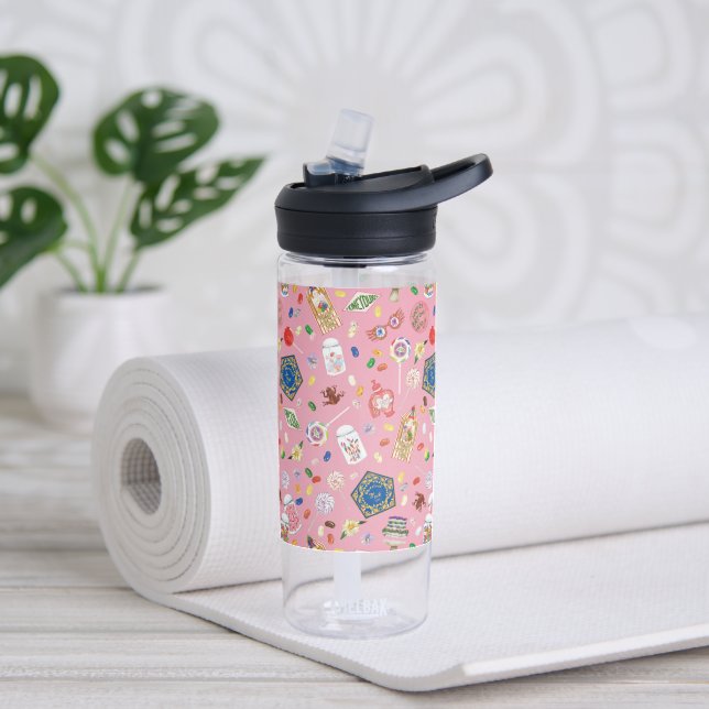 HARRY POTTER™ | Chocolate Frogs & Candy Pattern Water Bottle (Yoga)