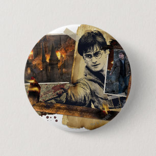 Harry Potter Collage 7 2 Inch Round Button