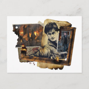 Harry Potter Collage Postcard