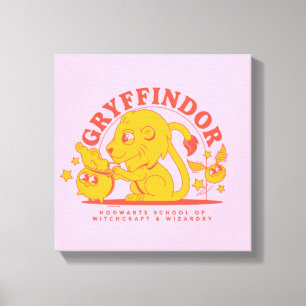 HARRY POTTER™   Cute GRYFFINDOR™ Hogwarts School Canvas Print