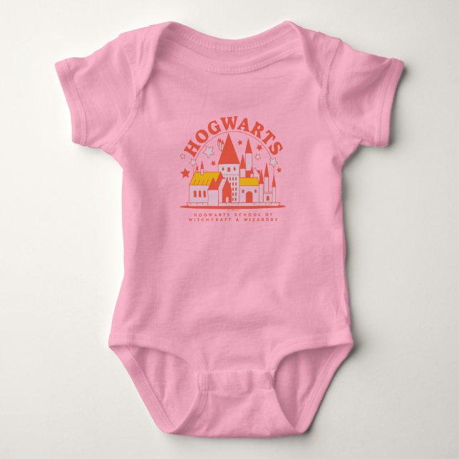 HARRY POTTER™ | Cute HOGWARTS™ School Baby Bodysuit (Front)