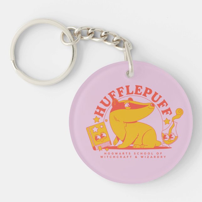 HARRY POTTER™ | Cute HUFFLEPUFF™ Keychain (Front)