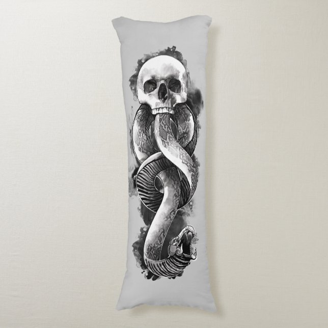 Harry Potter | Dark Mark Watercolor Body Pillow (Front Vertical)
