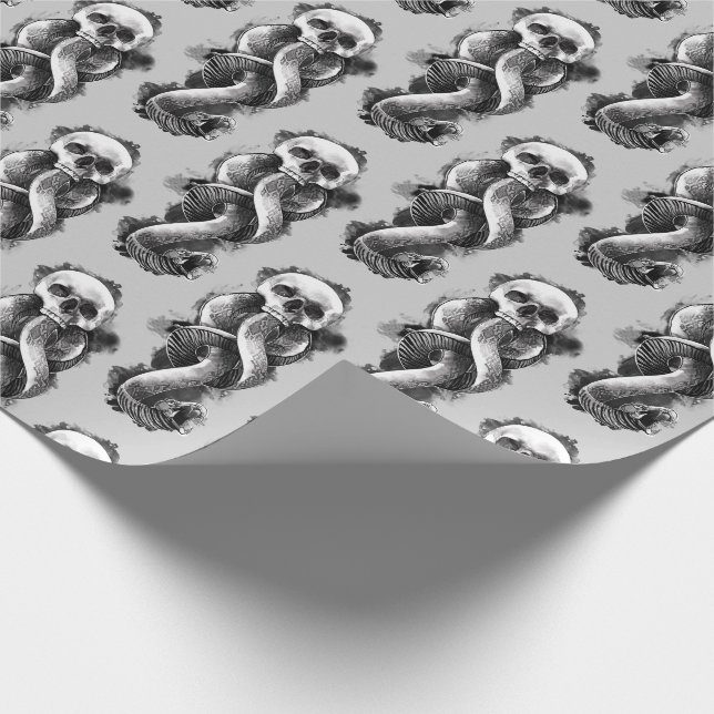 Harry Potter | Dark Mark Watercolor Wrapping Paper (Corner)