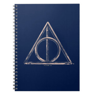 Harry Potter   Deathly Hallows Watercolor Notebook