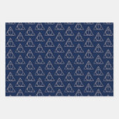 Harry Potter | Deathly Hallows Watercolor Wrapping Paper Sheet (Front)