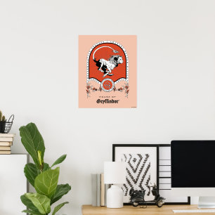 HARRY POTTER™   Delicate Sketch GRYFFINDOR™ Crest Poster