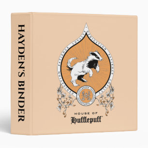 HARRY POTTER™   Delicate Sketch HUFFLEPUFF™ Crest Binder