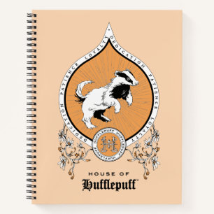 HARRY POTTER™   Delicate Sketch HUFFLEPUFF™ Crest Notebook