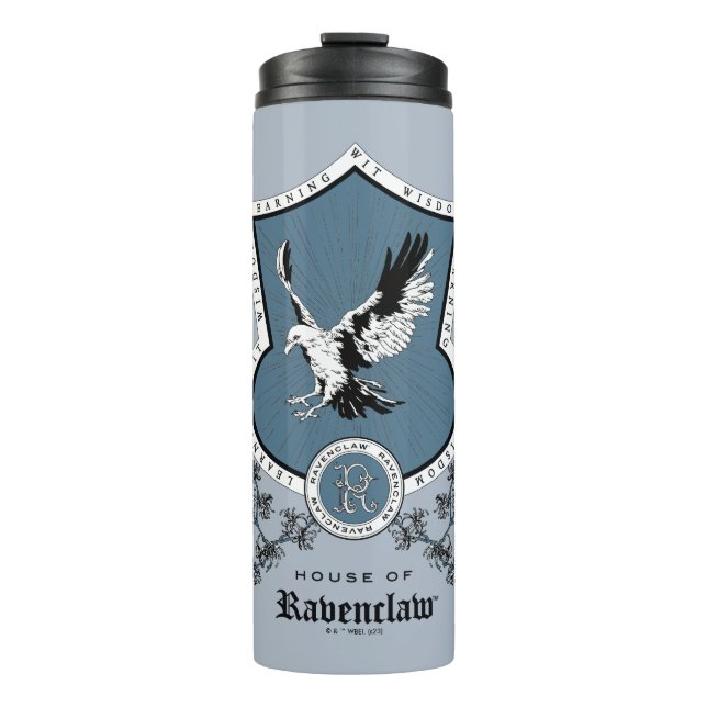 HARRY POTTER™ | Delicate Sketch RAVENCLAW™ Crest Thermal Tumbler (Front)