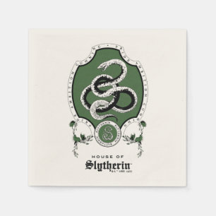 HARRY POTTER™ Delicate Sketch SLYTHERIN™ Crest Napkin