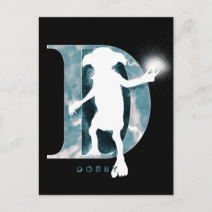 Harry Potter   Dobby Character Watercolor Postcard