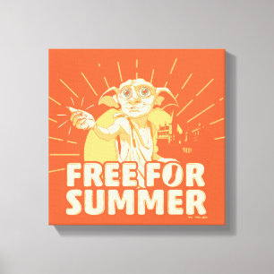 HARRY POTTER™   Dobby Free For Summer Canvas Print
