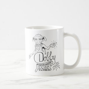 Harry Potter   Dobby Has No Master Coffee Mug