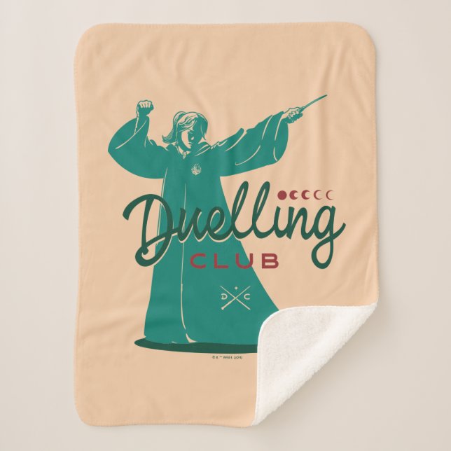 HARRY POTTER™ Duelling Club Graphic Sherpa Blanket (Front)