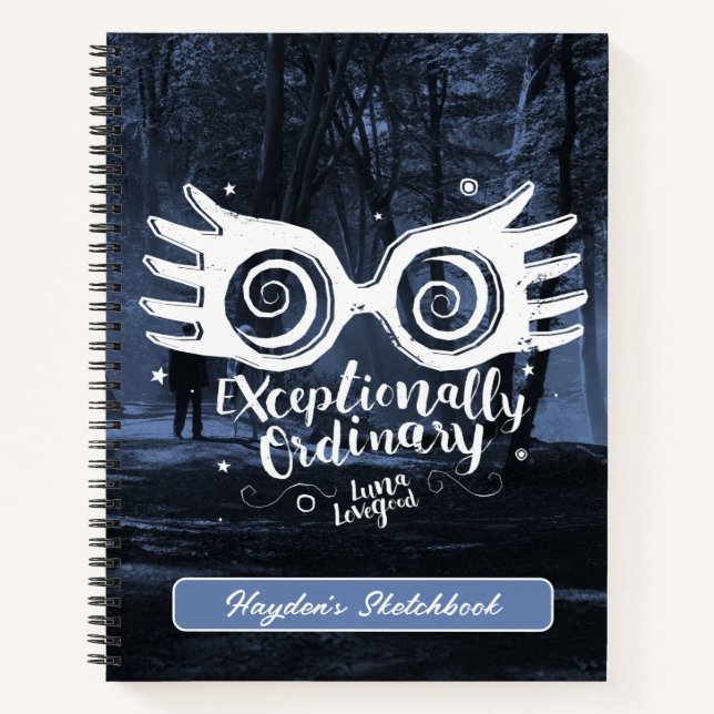 Harry Potter | Exceptionally Ordinary Drawing Notebook (Front)