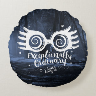 Harry Potter Exceptionally Ordinary Round Pillow