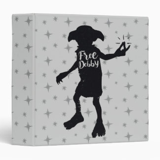 Harry Potter | "Free Dobby" Silhouette Typography Binder