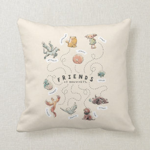 HARRY POTTER™ Friends of Hogwarts Throw Pillow