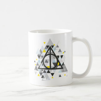 Harry Potter | Geometric Deathly Hallows Symbol Coffee Mug