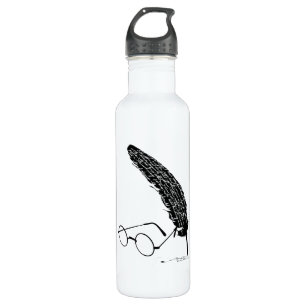Harry Potter Glasses And Quill 710 Ml Water Bottle