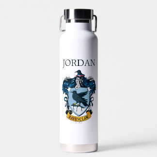 Harry Potter | Gothic Ravenclaw Crest | Add Name Water Bottle