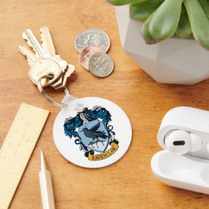 Harry Potter    Gothic Ravenclaw Crest Keychain