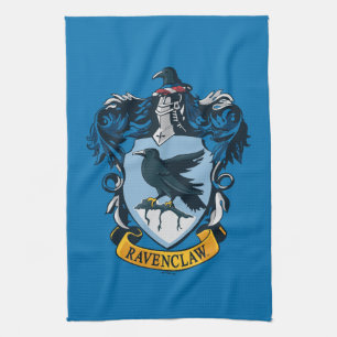 Harry Potter    Gothic Ravenclaw Crest Kitchen Towel