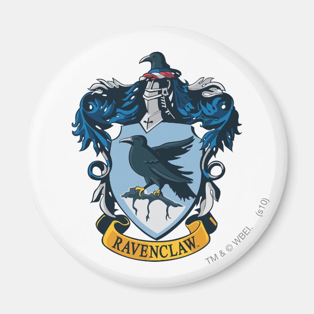 Harry Potter  | Gothic Ravenclaw Crest Magnet (Front)