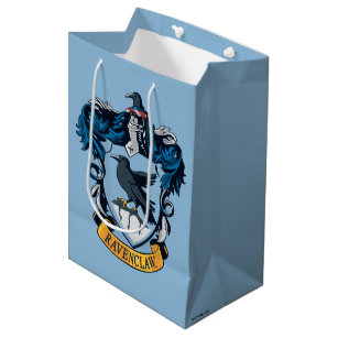 Harry Potter    Gothic Ravenclaw Crest Medium Gift Bag