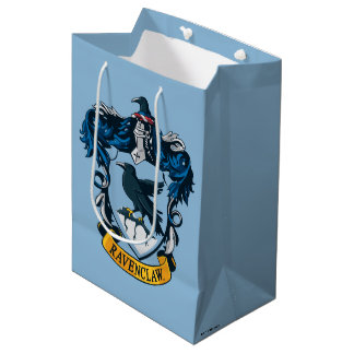 Harry Potter  | Gothic Ravenclaw Crest Medium Gift Bag