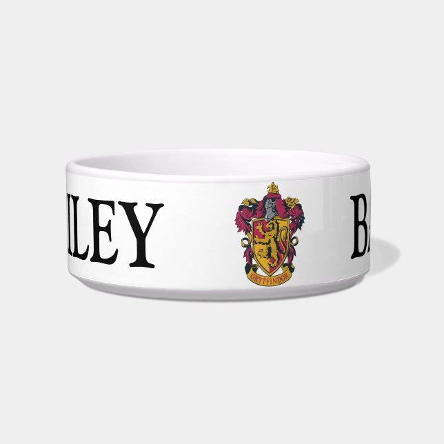 Harry Potter | Gryffindor Crest Gold and Red Bowl (Front)