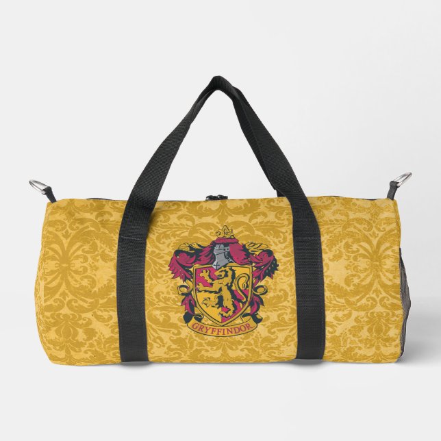 Harry Potter | Gryffindor Crest Gold and Red Duffle Bag (Front)