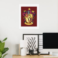 Harry Potter | Gryffindor Crest Gold and Red
