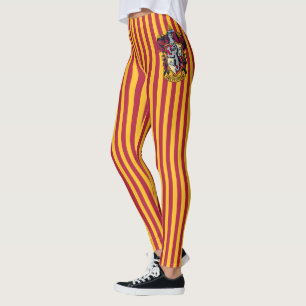 Harry Potter   Gryffindor Crest Gold and Red Leggings