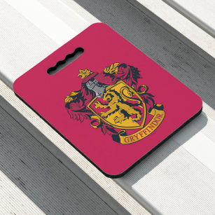 Harry Potter   Gryffindor Crest Gold and Red Seat Cushion
