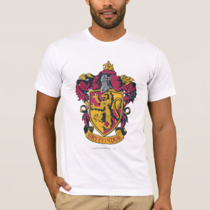 Harry Potter   Gryffindor Crest Gold and Red T-Shirt