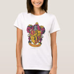 Harry Potter | Gryffindor Crest Gold and Red T-Shirt<br><div class="desc">"You might belong in Gryffindor, where dwell the brave at heart. Their daring, nerve, and chivalry set Gryffindors apart!" These wise words from the sorting hat ring true to any Gryffindor and this colourful gothic style design shows us why everyone wants to be sorted in Gryffindor house! The red and...</div>