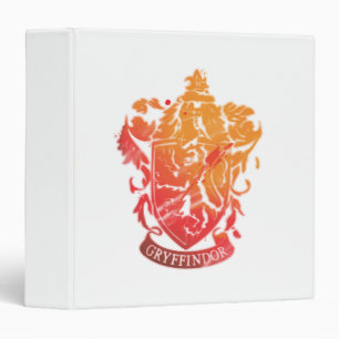 Harry Potter   Gryffindor Crest - Splattered Binder