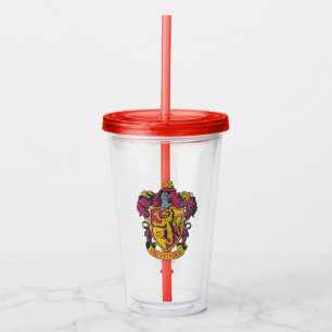 Harry Potter Gryffindor House Crest Acrylic Tumbler