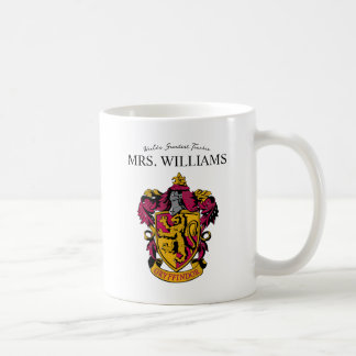 Harry Potter | Gryffindor House Crest Coffee Mug