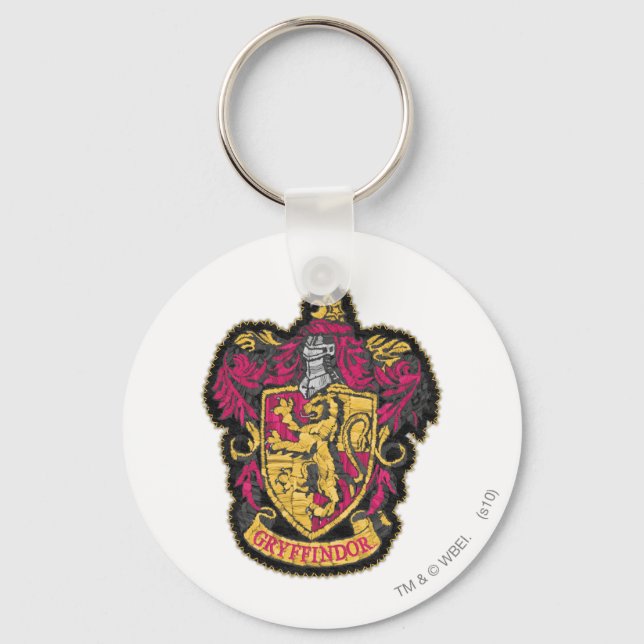 Harry Potter | Gryffindor House Crest Keychain (Front)