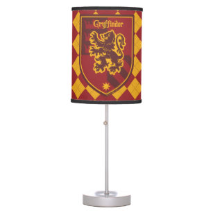 Harry Potter   Gryffindor House Pride Crest 2 Table Lamp