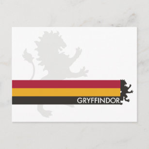 Harry Potter   Gryffindor House Pride Graphic Postcard