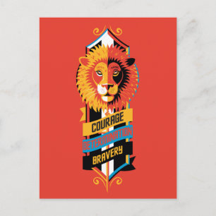 Harry Potter   GRYFFINDOR™ House Traits Sigil Postcard