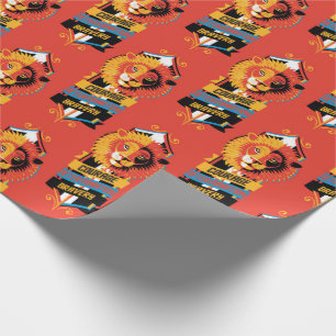 Harry Potter   GRYFFINDOR™ House Traits Sigil Wrapping Paper