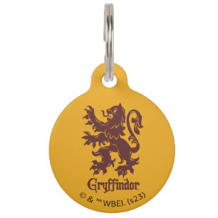 Harry Potter   Gryffindor Lion Graphic Pet Tag