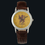 Harry Potter | Gryffindor Lion Graphic Watch<br><div class="desc">Display your loyalty to this noble Hogwarts house with this cool design. I'm talking about Gryffindor, with its colourful lion crest, as seen here. This graphic brings the world of Harry Potter into your home with a classic, gothic look. Fans of the beloved kid’s series will love this subtle reference...</div>