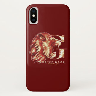 Harry Potter | GRYFFINDOR™ Lion Watercolor Case-Mate iPhone Case