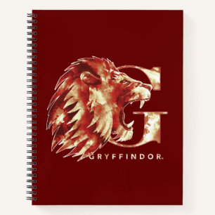 Harry Potter   GRYFFINDOR™ Lion Watercolor Notebook